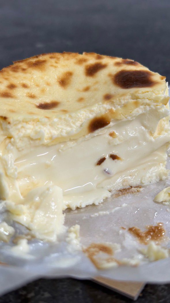 Tarta de queso de Carai Slow Bakery, Centro de Donostia