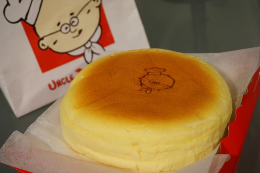 Japanese cotton cheesecake from Uncle Tetsu, light and fluffy